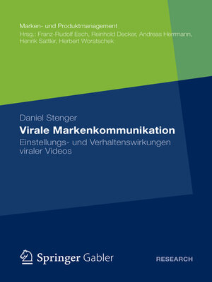 cover image of Virale Markenkommunikation